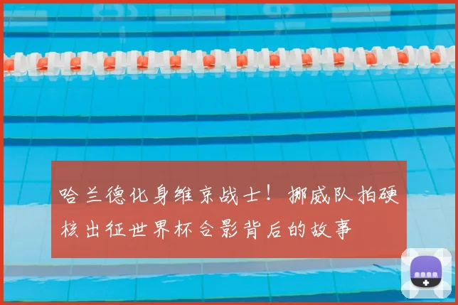 哈兰德化身维京战士!挪威队拍硬核出征世界杯合影背后的故事